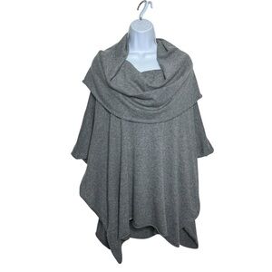 M.Fredric Grey Poncho SZ. OS